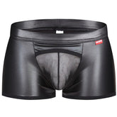 Kinky Transparent Leather Boxers